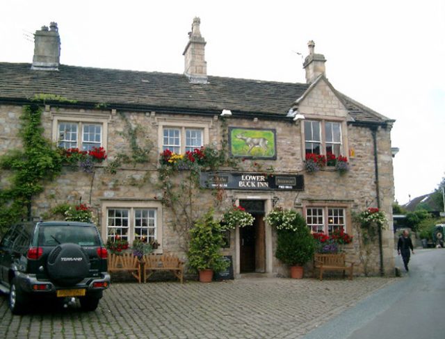 The exterior of The Lower Buck Inn in Waddington, a local pub near Parklands of Lincoln
